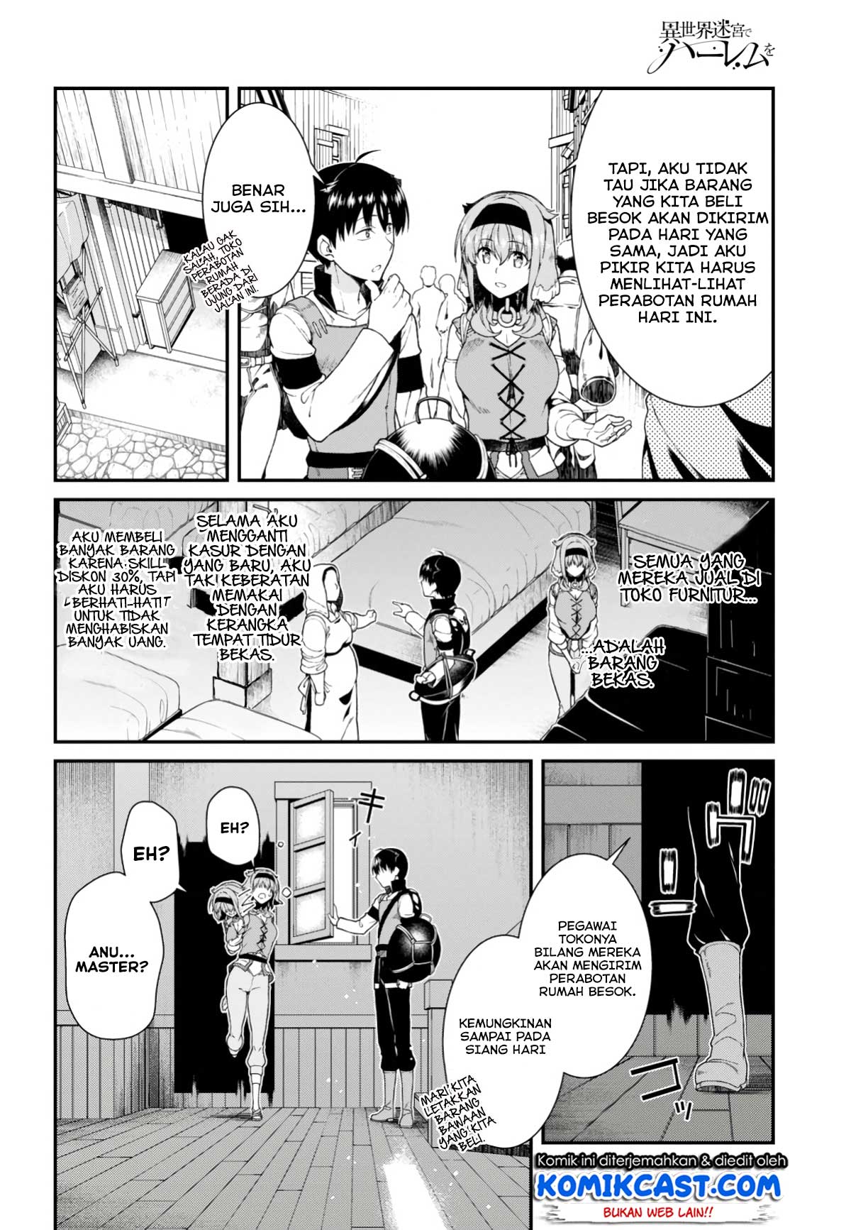 Isekai Meikyuu de Harem wo Chapter 25 Gambar 5